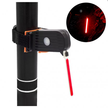 Велофонарь 8821-LED, Li-Ion акум., ЗУ micro USB