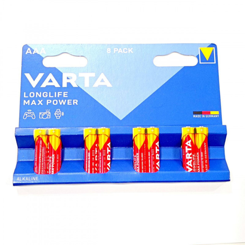 Батарейка Varta MAX POWER LR3/AAA/ АЛКАЛЬНА