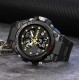 Часы наручные SKMEI 2031BKGD, BLACK/GOLD, 10290