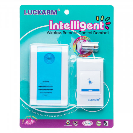 Беспроводной звонок Intelligent 002A (38 мелодий гром. звука) от розетки