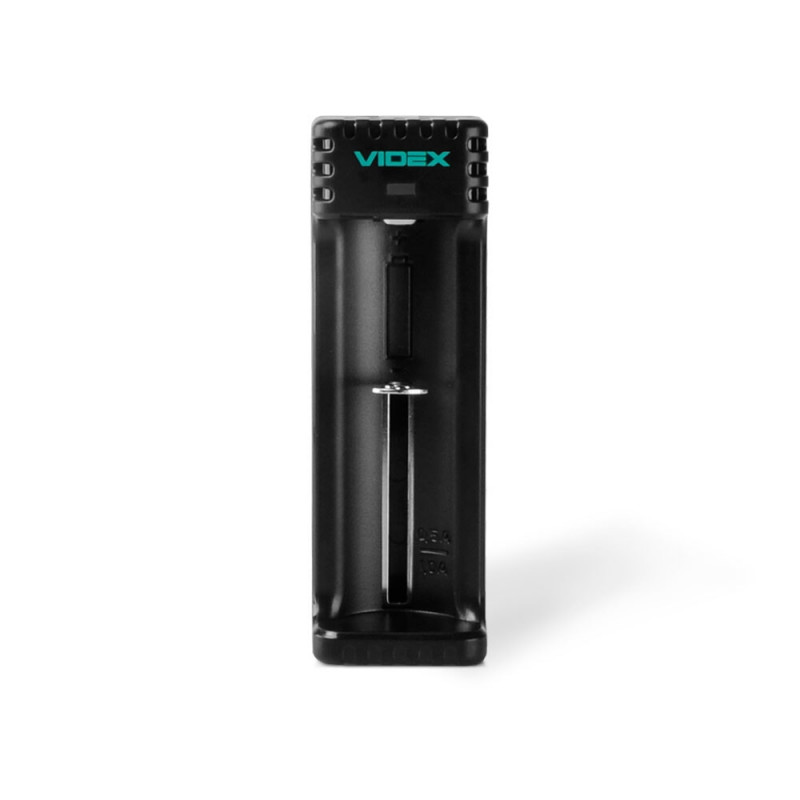 Зарядний пристрій 1x18650 і ін. / від USB / Videx VCH-U101