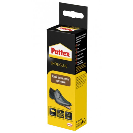 Клей Pattex для обуви 50 мл Прозрачный (2924336)