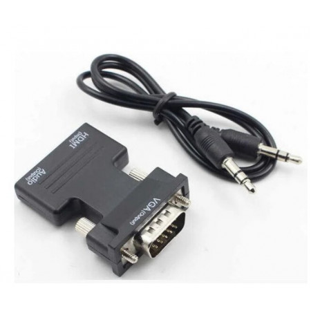 Конвертер перехідник MZH HDMI - VGA AUX / 6737
