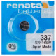 Батарейки-Таблетки Renata 337 / SR416/ 10шт. на блистере