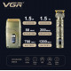 Тример бороди та вусів VGR V-649