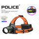 Налобный фонарь PL-179, T203, TG LED, 2х18650, ЗУ Type-C