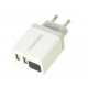 СЗУ Мережева Зарядна Пристрій USB x 2/ A-14 - 2USB / Цифровий Дисплей / CX-QC03 / ART-5740