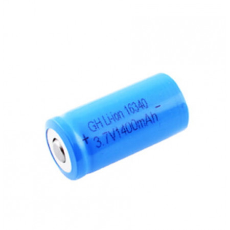 Аккумулятор 16340 Li-ion 1400mAh 3.7V