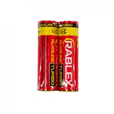 Батарейка Rablex LR6/AA/2pc/TURBO / Alkaline / БЕЗ БЛИСТРА