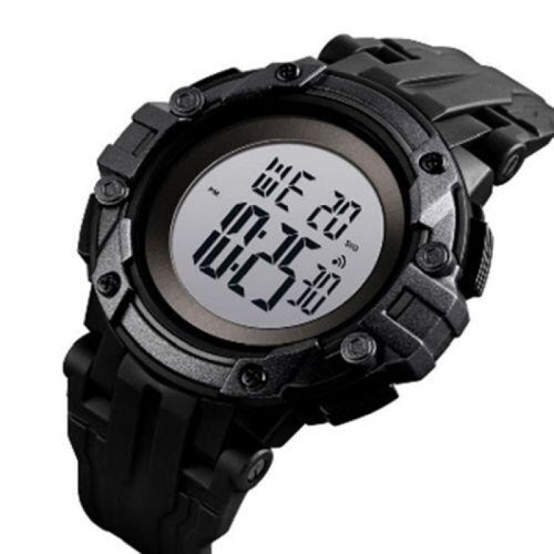 Годинники наручні SKMEI 1545BKWT, ЧОРНИЙ-БІЛИЙ, 9766