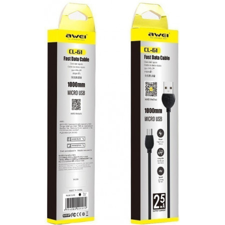 Кабель USB Awei CL 61 MicroUSB, 5583