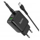 СЗУ Сетевое Зарядное Устройство Hoco N5, быстрая зарядка 20W, Type-C - Lightning