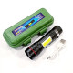 Ручний ліхтар X-Balog Police BL-520, Li-ion, T6+Cob, Zoom, ЗУ USB
