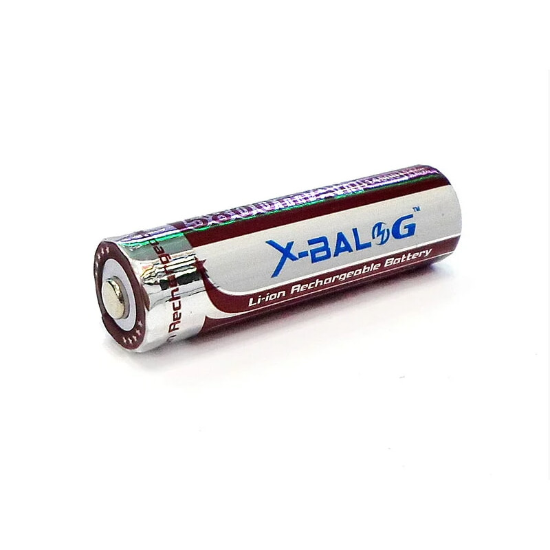 Аккумулятор X-Balog 14500 Li-ion 5800mAh 4.2V реальная ёмкость меньше