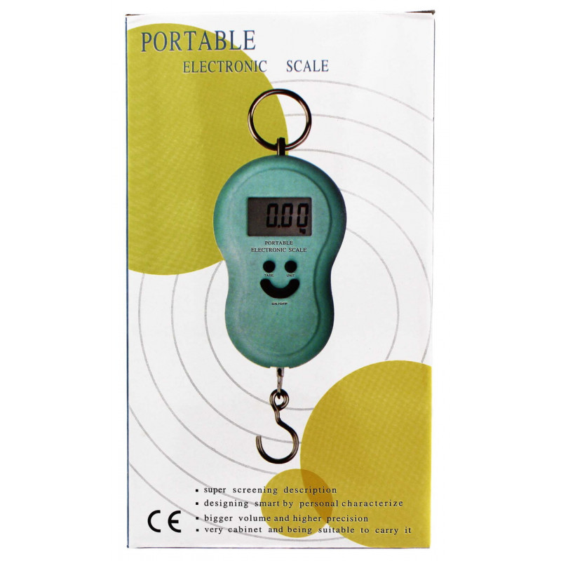 Кантер электронный Portable electronic scale 50кг (Обычный ) смайлик