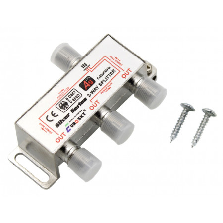 Спліттер Eurosky Splitter 1/3-way Power Pass EUROSKY (з пропуском живлення)
