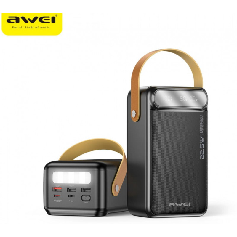 Повербанк AWEI P101K 60000mAh 6978