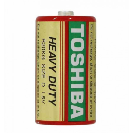 Акумулятор Toshiba R20, DUTY HEAVY, червоний