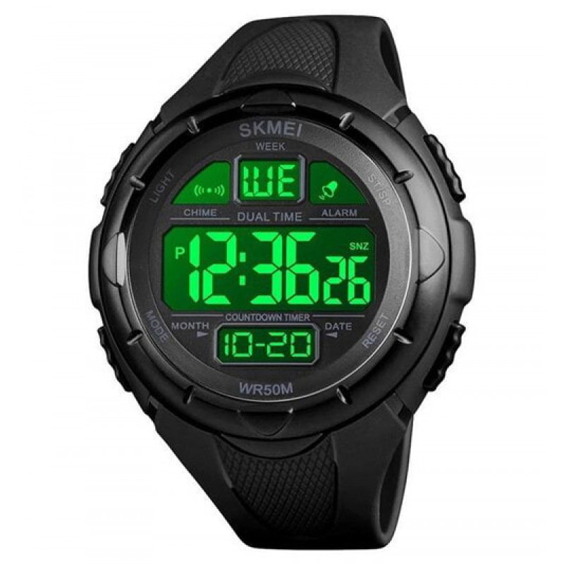 Часы наручные SKMEI 1656BK, BLACK, 9769