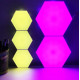 Ночник LED Pinto 3шт, N359, пульт, разные цвета, сенсор прикосновения, 3xR3