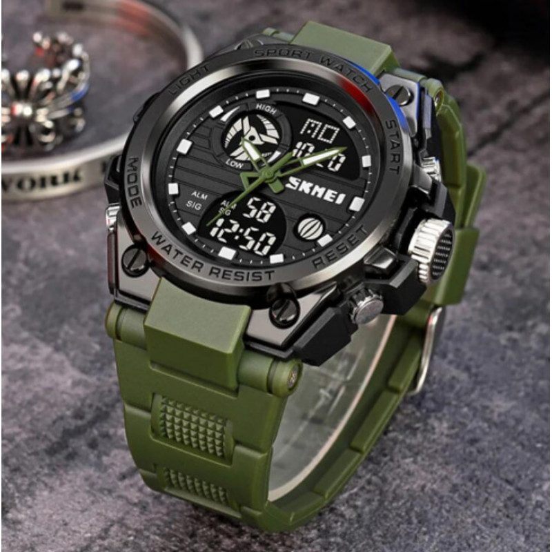 Часы наручные SKMEI 2031AG, ARMY GREEN, 9782