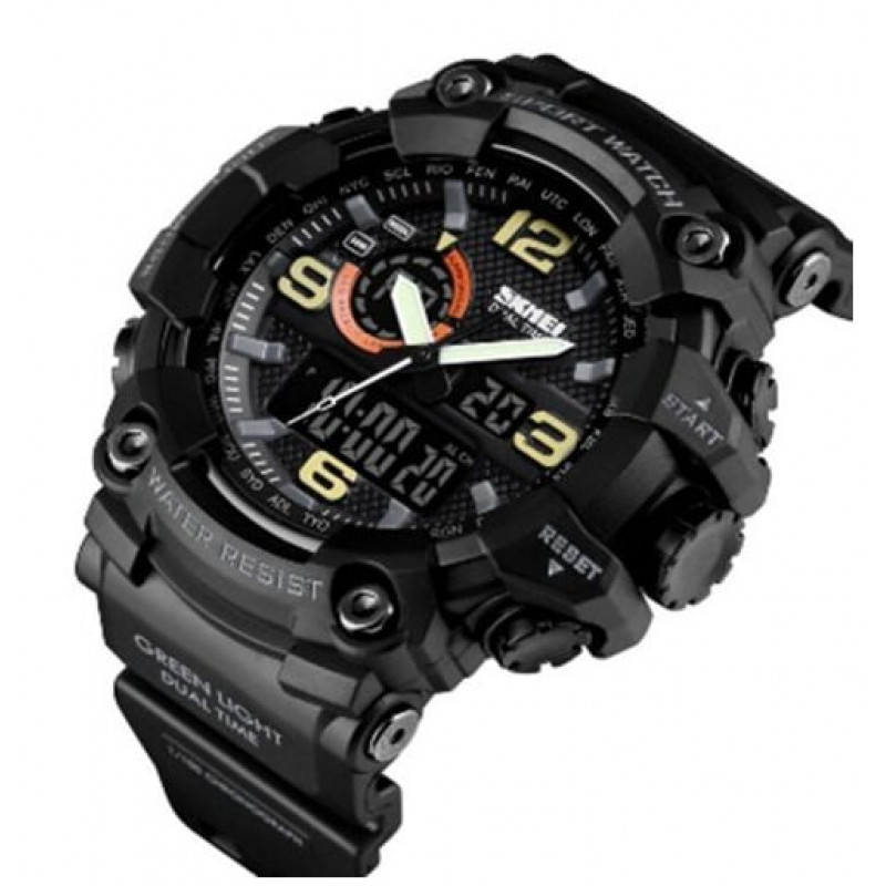 Часы наручные SKMEI 1520BK, BLACK, 9763