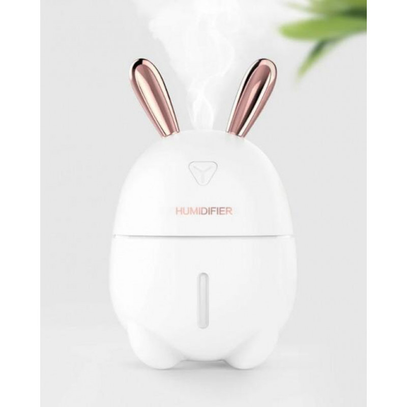 Увлажнитель воздуха и ночник 2 в 1 Xo Humidifiers Rabbit с фильтром для воды Белый /  3900