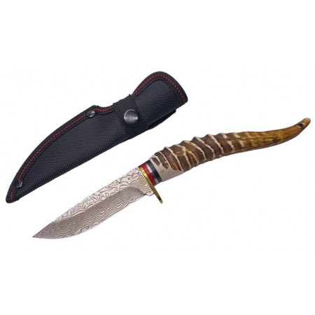 Нож охотничий Damascus 146
