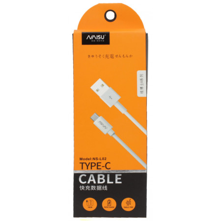 Кабель USB Naisu NS-L02 Type-C