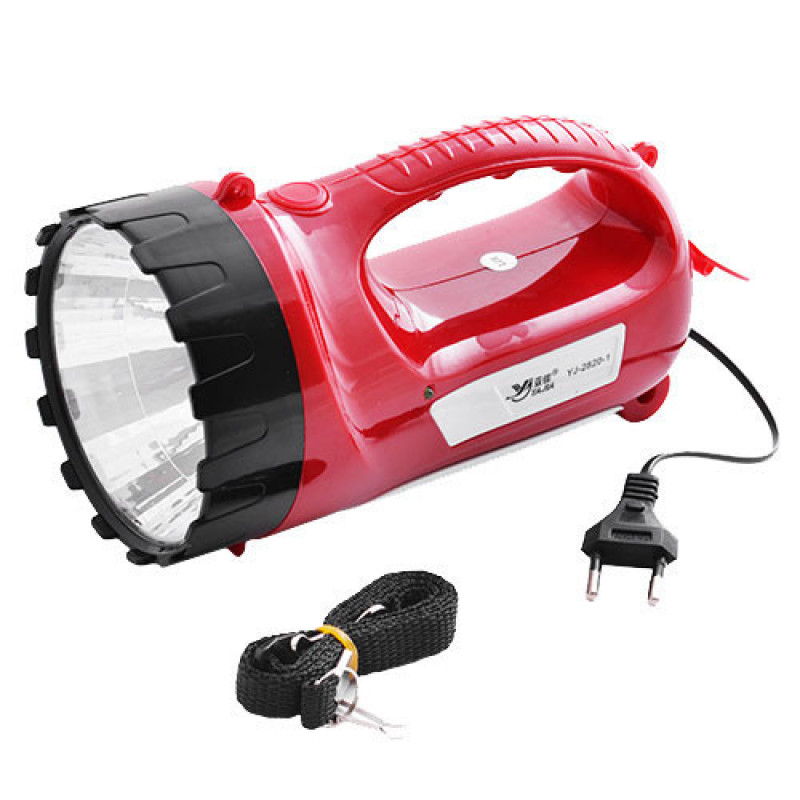 Ручний ліхтар Yajia YJ-2820-1, Акумулятор, 1LED+19LED, Бокове підсвічування