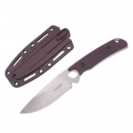Нож охотничий Kershaw Steppe, 699 Brown-Silver