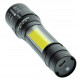 Ручний ліхтар Police BL-T6-19S, XPE COB, зум, microusb, вбудований акум