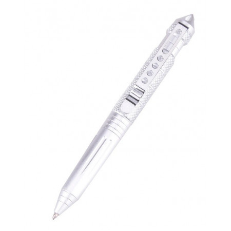 Ручка Тактична зі склобоєм Laix B2 Tactical Pen / алюміній Срібло