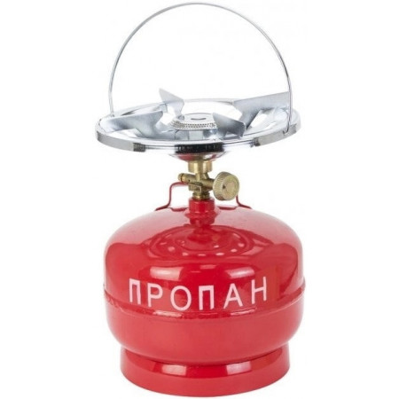 Газовый комплект Кемпинг плита (горелка) + газовый балон 5л