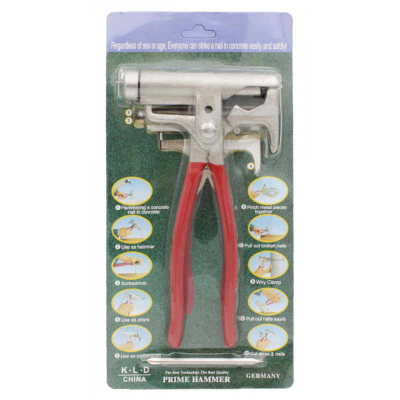 Мультитул молоток 9 в 1 Prime Hammer K.L.D/ 7360