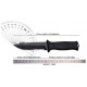 Ніж мисливський Bear Grylls Gerber ЧОРНИЙ 539-5 / 25см / 11см