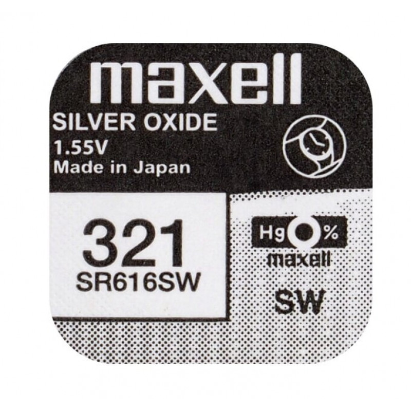 Батарейки-Таблетки Maxell 321 / SP10 /