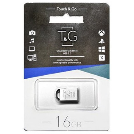 USB флеш накопитель T&G метал серия 16GB/ TG107 (Гарантия 3года)