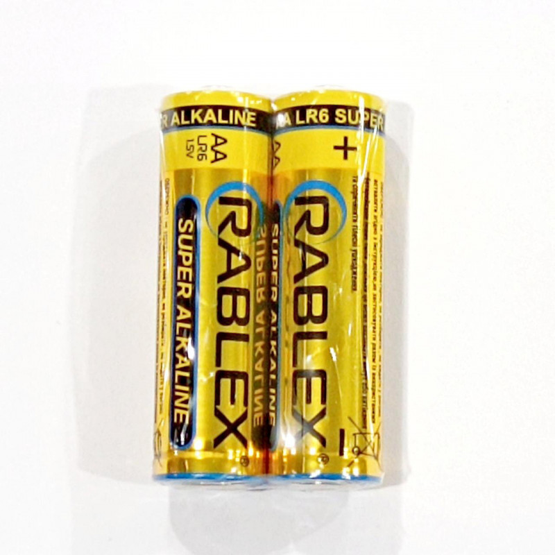 Батарейка Rablex LR6 AA алкалайнова (40 шт в пачці)