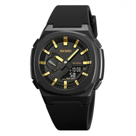 Часы наручные SKMEI 2091BKGDBK, GOLD-BLACK, 10344