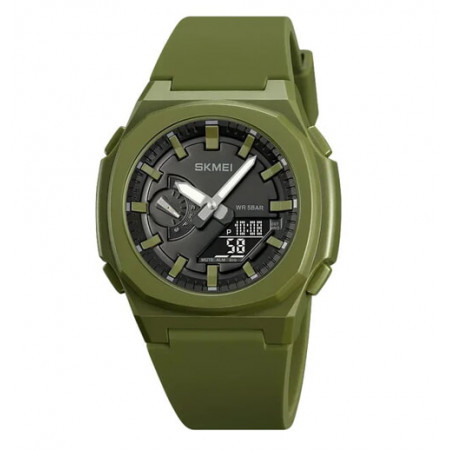 Часы наручные SKMEI 2091AGBK, GREEN-BLACK, 10301