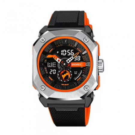 Часы наручные SKMEI 2272BKOG,BLACK-ORANGE, 10656