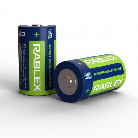 Батарейка Rablex LR20 D 1.5V / Алкалінова