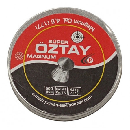 Пули OZTAY для воздушки 500 штук. 4,5мм
