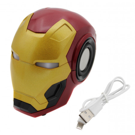 Колонка блютуз Marvel Iron man mark 46 / USB, SD, FM, Bluetooth / 7626