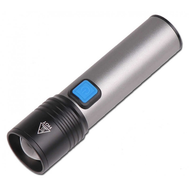 Ручной фонарь аккумуляторный BL-K31, USB charge, 6811