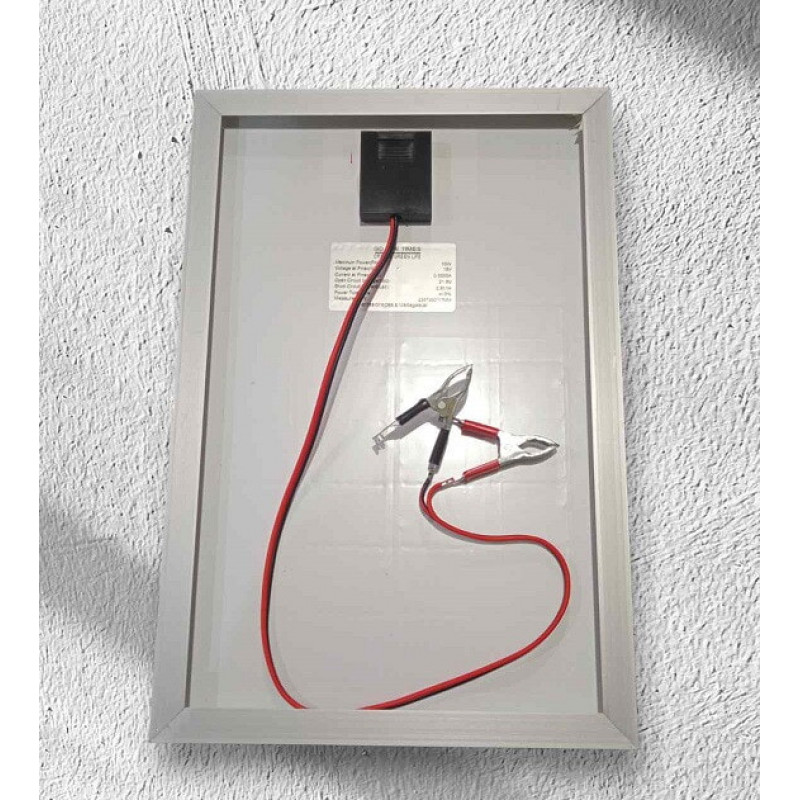 Сонячна панель SOLAR PANEL 18V10W розмір 235х350х17 мм