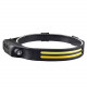 Налобный фонарь Bailong BL-W689-LM+2COB, Белый, Жёлтый, Motion Sensor, Li-Ion аккум., ЗУ Type-C, Box