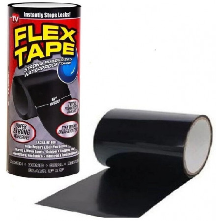 Сверхміцний скотч - стрічка Flex Tape 12*10 30 см. 5517