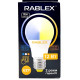 Светодиодная LED лампочка Rablex RB506 з рег. кольору світіння/ E27 / 12Вт/ 3000K-6200K